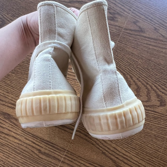 NEW Allsaints Dana Ghost High Top Sneaker - Picture 5 of 14